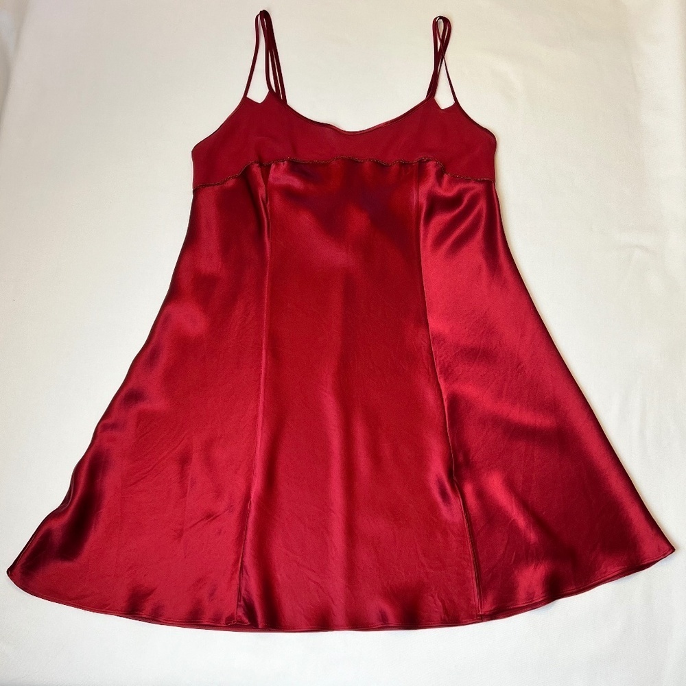 Victoria’s Secret Silk Y2K Chemises Slip Dress